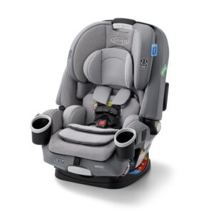 Graco 4Ever DLX 4-in-1 Car Seat – Infant to Toddler, 10 Years Use, Rear/Forward Facing & Booster – Charlie